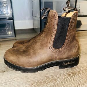 Blundstone Womens Rustic Brown Leather Boots